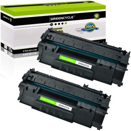 GREENCYCLE 2 Pack Q5949A 49A Black Toner Cartridge Compatible for HP Laserjet 1320 1320N Laser Printer