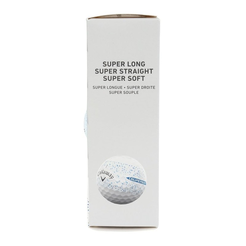 Callaway 1 Sleeve (3 Balls) Golf Certified Ball SUPERSOFT 25