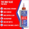 Multi-Surface Non-Toxic Adhesive Glue. Bonds Most Anything ! Glue Gallon