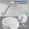 RV Shower Head with Hose and On/Off Button, High Pressure