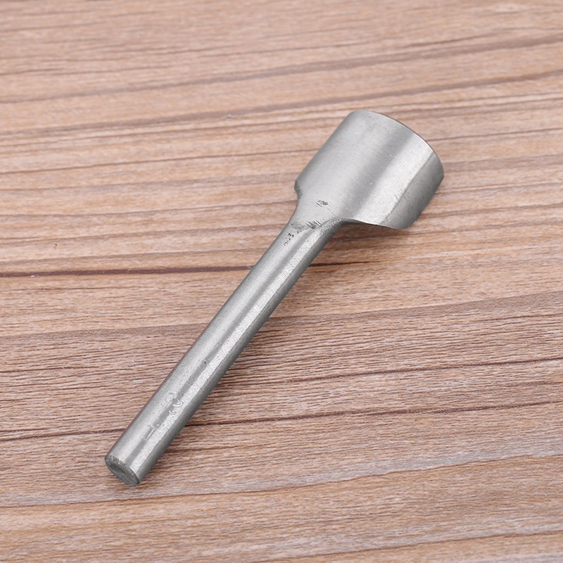 7pcs Set DIY Leather Carft Half -Round Punch Belt End