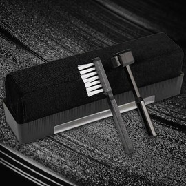 ZENWORYS Vinyl Record Cleaning Kit Anti Static Brush Dust-Remover for LP Phonograph Turntables Cleaning Kits