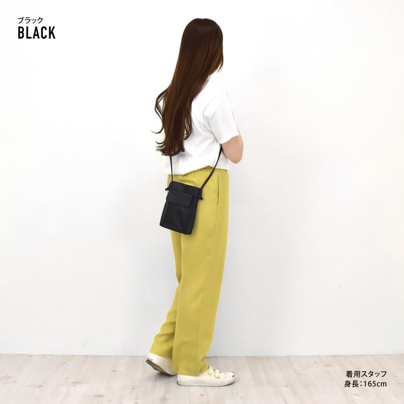 mignon act0008 Shoulder Bag, Smartphone Shoulder Bag, Cross-body Leather, Lightweight,