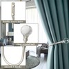 Curtain Holdbacks, Crystal Curtain Holdbacks, Curtain Tieback Hooks Silver Curtain