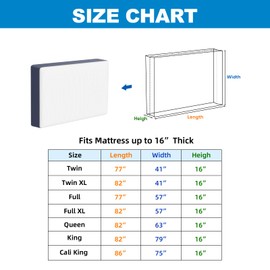 TICONN Mattress Bags for Moving, Heavy Duty Twin XL Mattress Cover Storage Bag with Full-Around Handle and Adjustable Buckles (Gray, Twin XL)