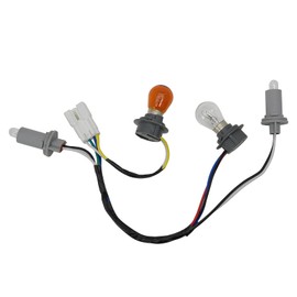 DUNTUO for Hyundai Sonata Tail Lamp Wiring Harness Holder with Halogen Bulbs 2011 2012 2013 2014 Taillight Socket Connectors 92450 3q000 92450-3Q000