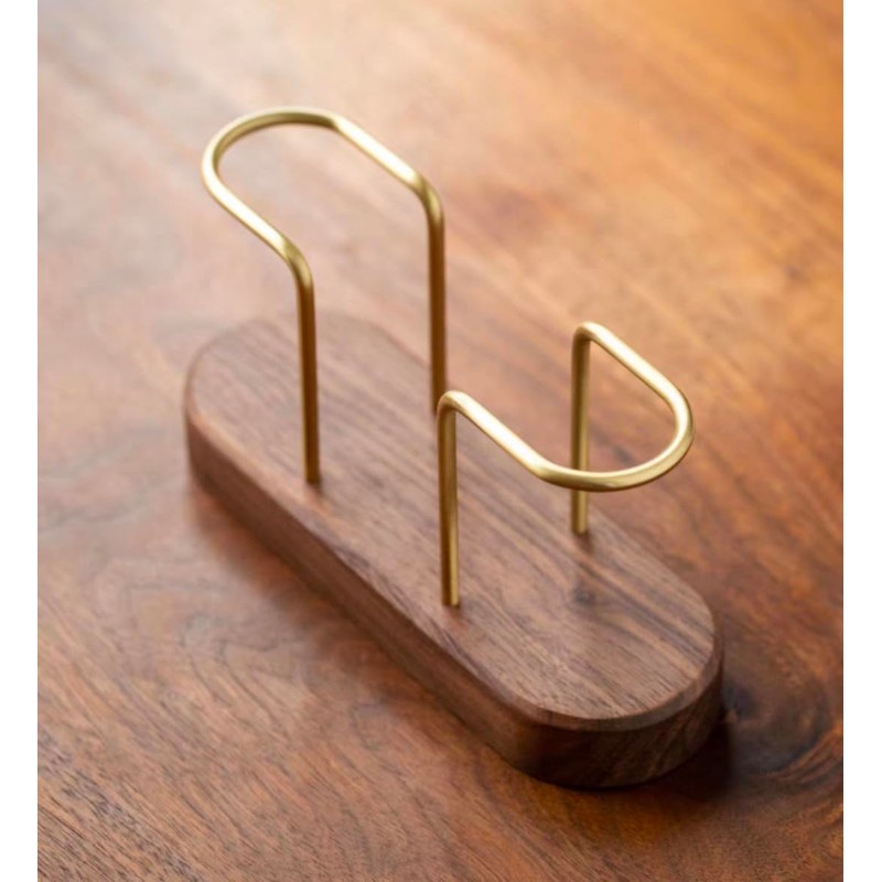 Napkin Stand, Sakulaya Triangle Napkin Holder Napkin Holder, Wood Beech