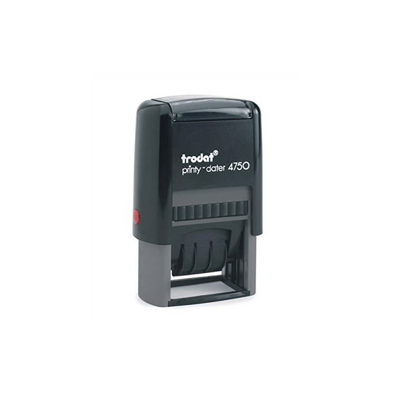Trodat Printy 4750/L2 Self-Inking Date Stamp - Commercial Formula Paid,