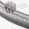 Navaris Steel Flex Hose Fitting Connection – G3/8 Inch x