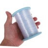 DOITOOL 1 Roll Clear Jewelry String for DIY Bracelet Making