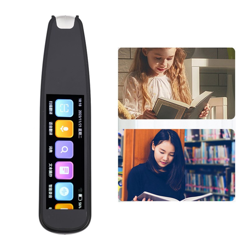 Scanning Translator Smart WiFi 2.99in Touchscreen 131 Online Voice Translation
