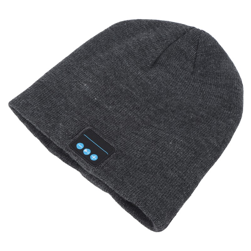 Wireless Bluetooth Beanie Hat Music Headphones Earphone Smart Soft Warm
