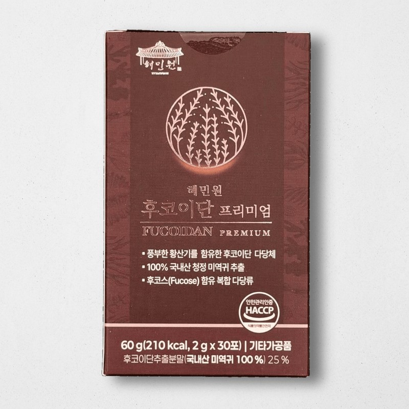 Hyeminwon Fucoidan Premium 1 30 packs / 혜민원 후코이단 프리미엄