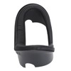 VR Face Pad Black Raised PU Leather Sweat Proof Light