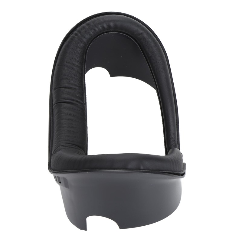 VR Face Pad Black Raised PU Leather Sweat Proof Light