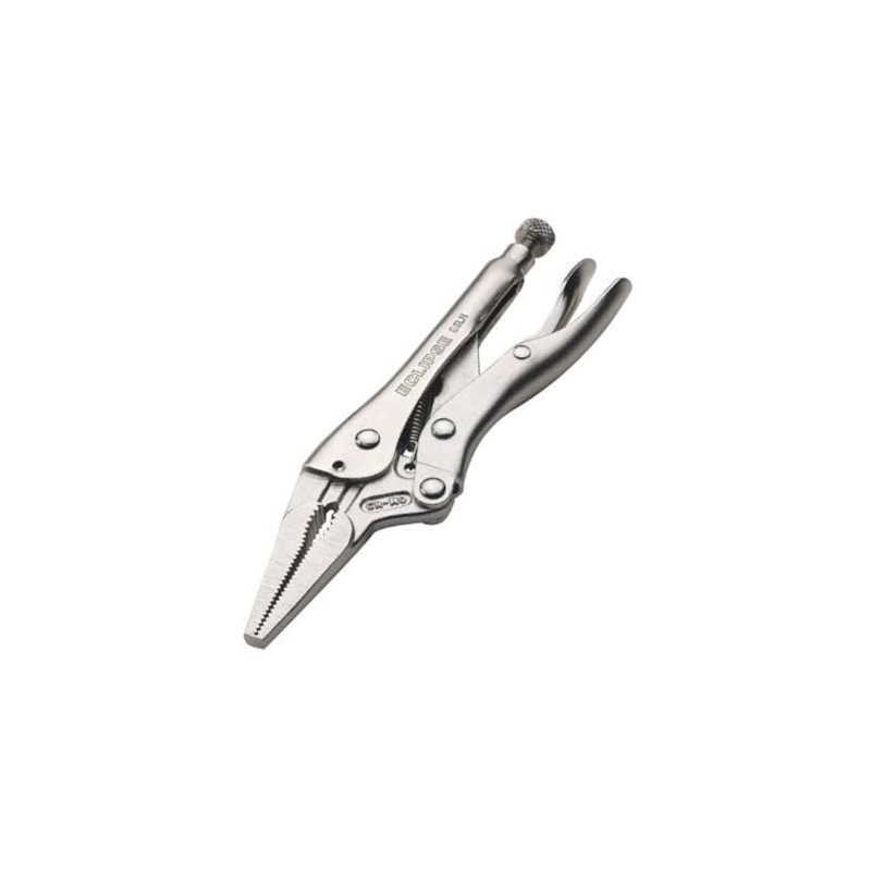 Eclipse Professional Tools E6LN Long Nose Locking Pliers with Wire