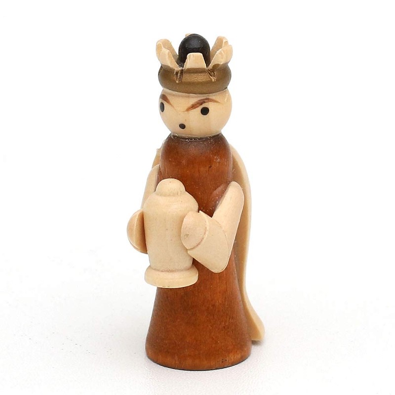 Dekohelden24 Wooden Nativity Figures, Size Selectable Via Drop Down Menu