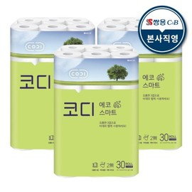 Cody Eco Smart 22m 30 rolls 3 packs / 코디  에코스마트 22m 30롤 3팩