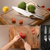 KATISUN Knife Set Roll Bag, 8 Pieces German High Carbon