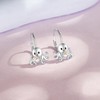 Octopus Earrings Sterling Silver Octopus Leverback Earrings Octopus Jewelry for