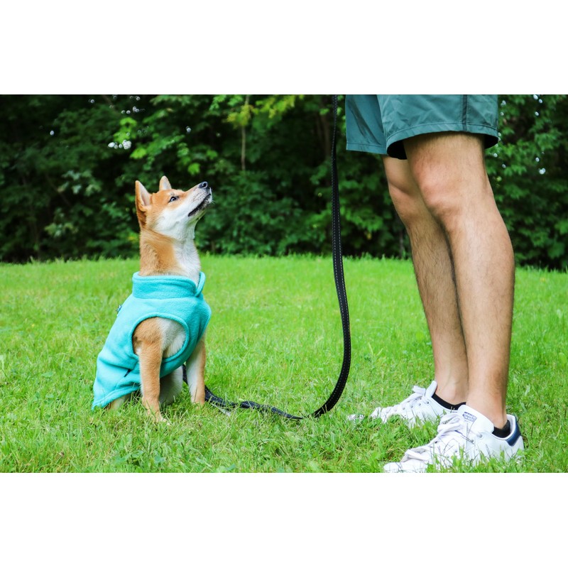 JACKO & CO - Fleece Vest Sweater with Leash Ring