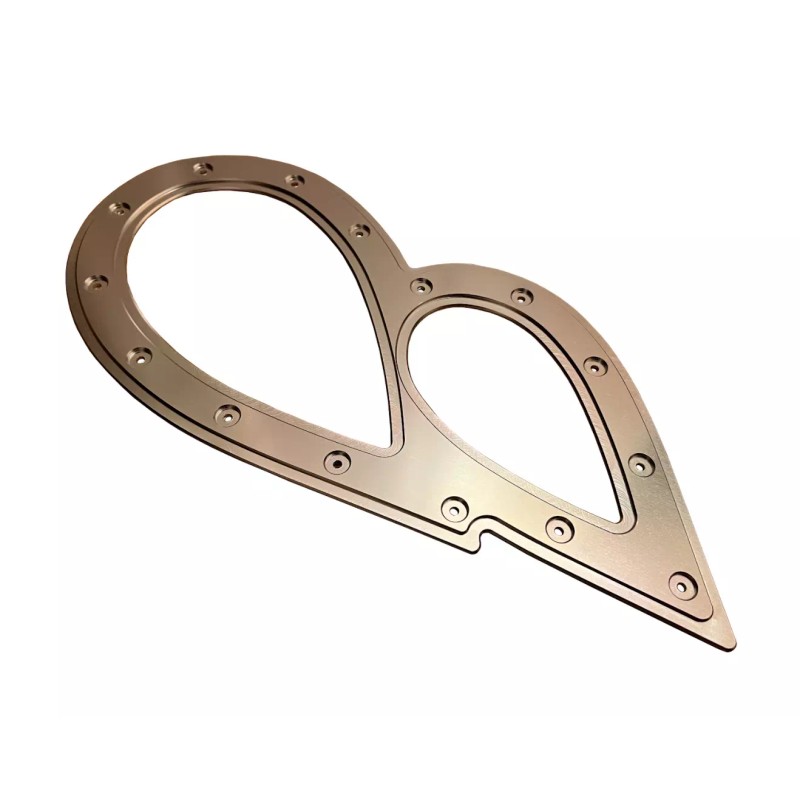 Jackspania Racing Tear Drop Exhaust Hood Exit Shield Trim Guard