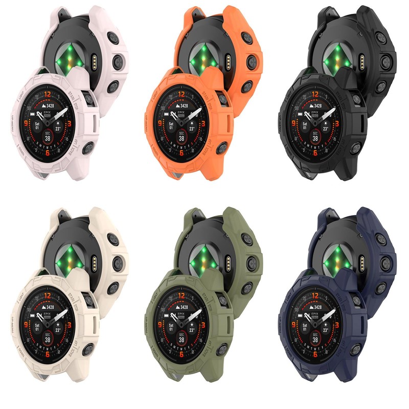 FitTurn [6 Pack] Case for Garmin Fenix 7X pro/Epix Pro