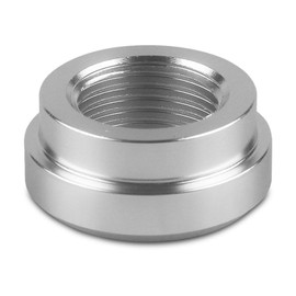 2 Pieces 3/8 Inch NPT Welding Sockets, Aluminum Female Thread Pipe Adapter, Threaded Welding Connector, NPT Female Thread, Weld On Socket, Weld On Barb for