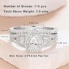Newshe Jewellery Engagement Rings for Women AAAAA Cz Wedding Ring