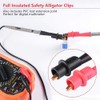Electrical Multimeter Test Lead Kit with Alligator Clips Test Hook