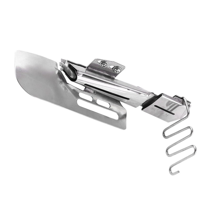 Luatoxry Sewing Machine Folder, 1-3/8in-1/2in Binding Attachment Folder, Metal Binding