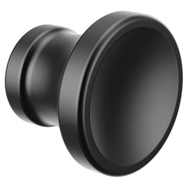 Moen YB0505BL Colinet Traditional Cabinet and Drawer Knob, Matte Black