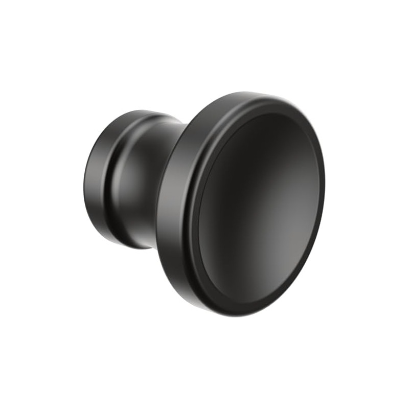 Moen YB0505BL Colinet Traditional Cabinet and Drawer Knob, Matte Black