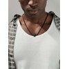 ChainsHouse Black Volleyball Necklace Pendant Charm Ball Sport Necklaces for