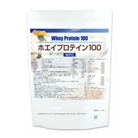 ホエイプロテイン100 500ｇ 合成甘味料・合成香料・無添加 牛成長ホルモン不使用 [01] NICHIGA(ニチガ）