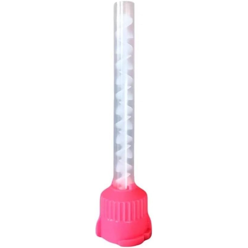 (7003 Pink 6.5mm (1:1)) 100PCS Mixing Tip Impressions 1:1 Mixed