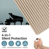 AKUMAX Small Soundproof Wall Panels-Acoustic Panels 4.72x6.3inch 3D Wall Panels