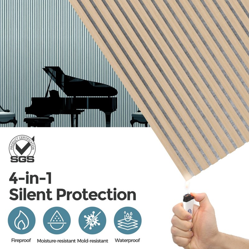 AKUMAX Small Soundproof Wall Panels-Acoustic Panels 4.72x6.3inch 3D Wall Panels