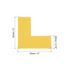 PATIKIL 5s Location Marking Corner 2x2x0.8 Inch 25 Pack L