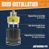 Journeyman-Pro NEMA L6-30P Pair Plug 30A 250V Locking Male Female
