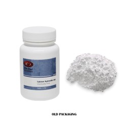 Edible Calcium Hydroxide Powder – Food Grade Dental Lime for Dental Use - High Purity Ca(OH)₂, 57g Mylar Bag - 2 OZ Bag