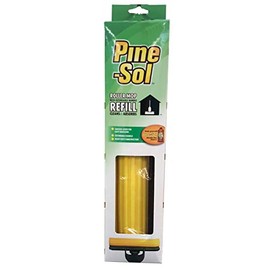 Pine-Sol Roller Mop Head Replacement – Refillable Foam Attachment - Tile, Linoleum, Hardwood Floor Cleaning
