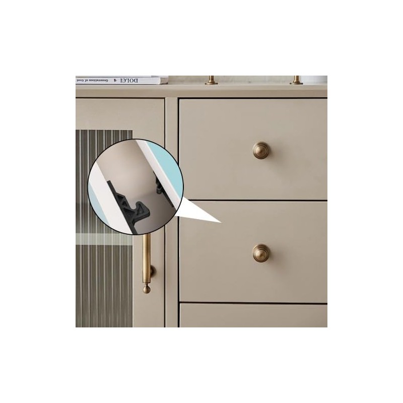 Door Catch 4 x Door Catch for RV Cabinet Doors,