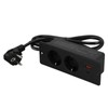 Recessed Socket 2 Outlets with PD20W USB C USB A