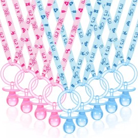 Coume 36 Piezas Baby Shower Chupetes Collar Acrílico Bebé Chupetes