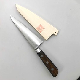 Yoshihiro Hi-Carbon Japan Steel(SK-4), HGB Series Japanese Chef's Sabaki Boning Knife 150mm/5.9" with a scabbard