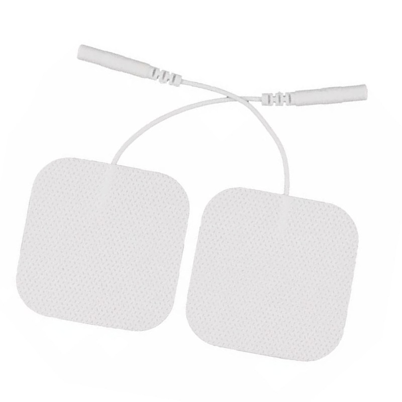 40pcs 2mm Aperture Electrode Massage Patches Self Adhesion Replacement Massager
