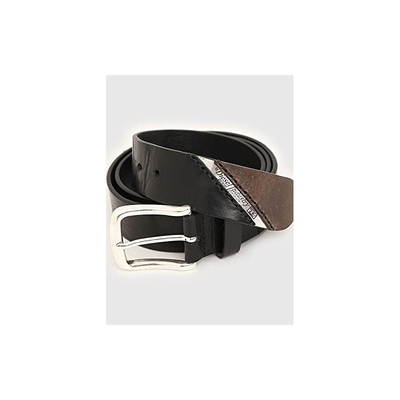 Diesel_LOGO B-LINE_APPAREL_BELT_Black_100