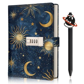 Diary with Lock, Diary Boys Children, Notebook Children, First Day of School Birthday Gifts for Boys 8 9 10 11 12 13 14 15 Years, Journals with Code for Teenagers Adults