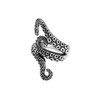 81stgeneration Wrap Ring .925 Sterling Silver Detailed Octopus Squid for